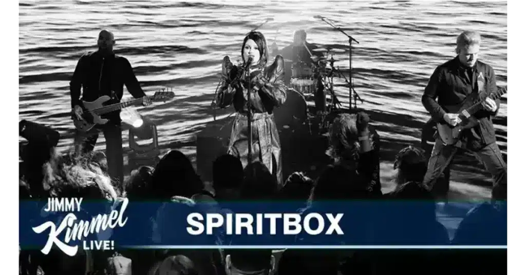 Spiritbox presentation at Jimmy Kimmel Live